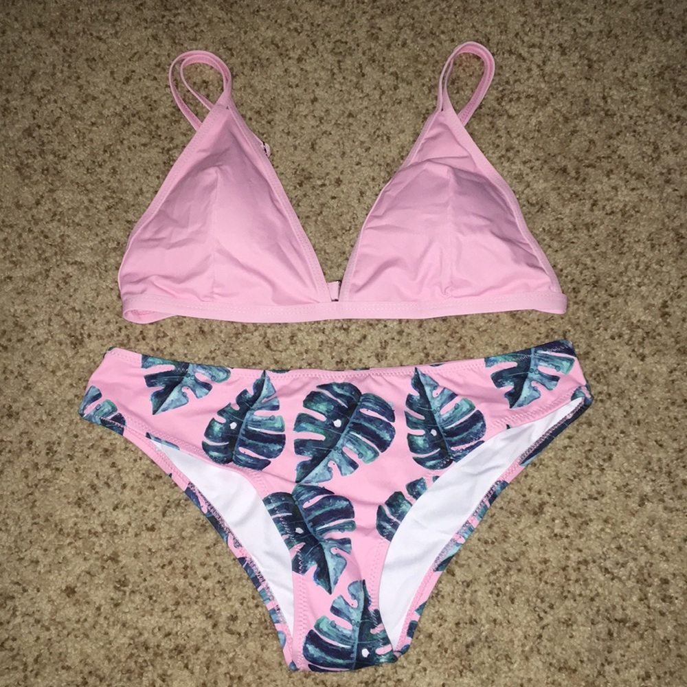 NWT! Pink and Green Bikini